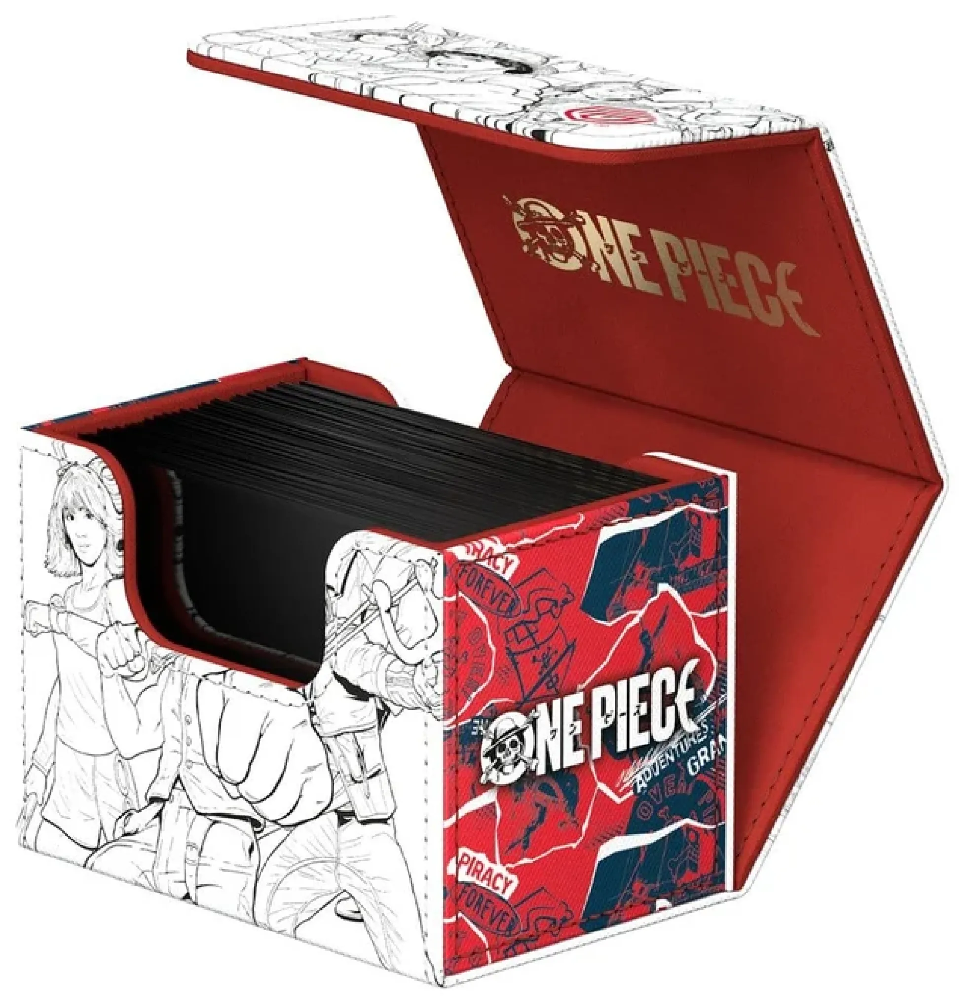 Ultimate Guard Sidewinder 80+ Xenoskin Deckbox Netflix One Piece