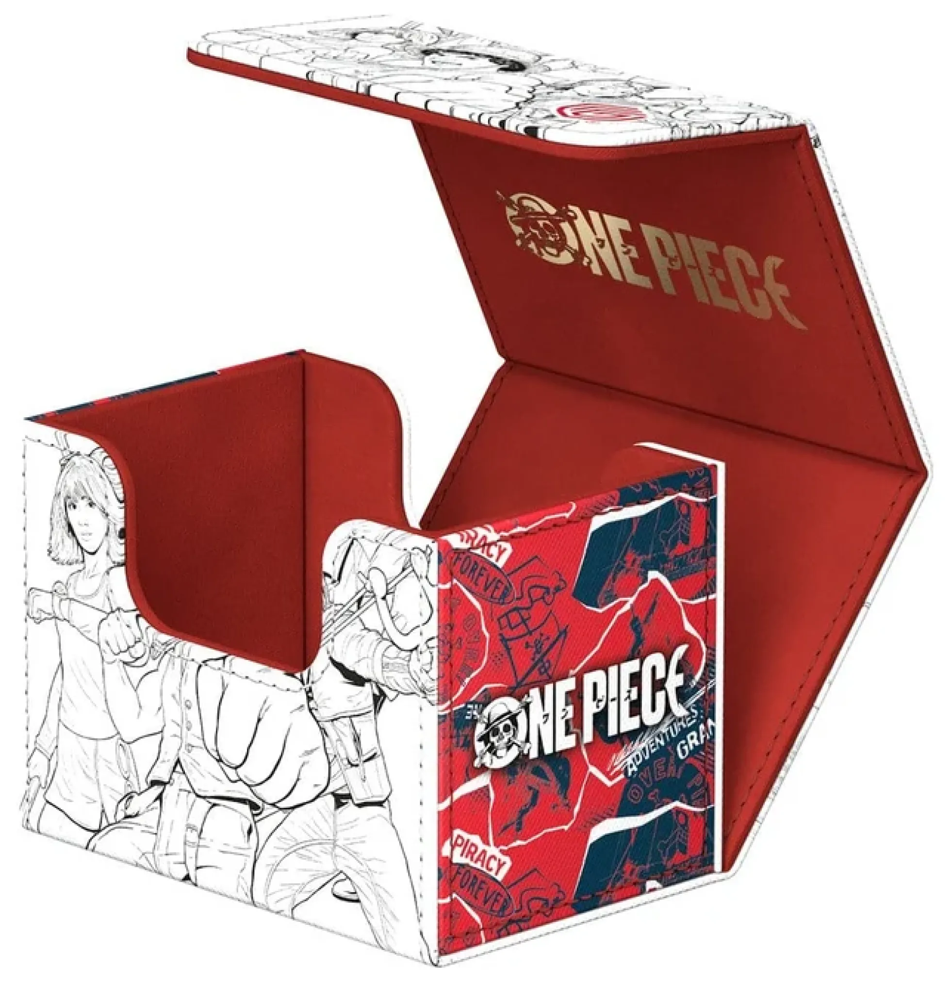 Ultimate Guard Sidewinder 80+ Xenoskin Deckbox Netflix One Piece