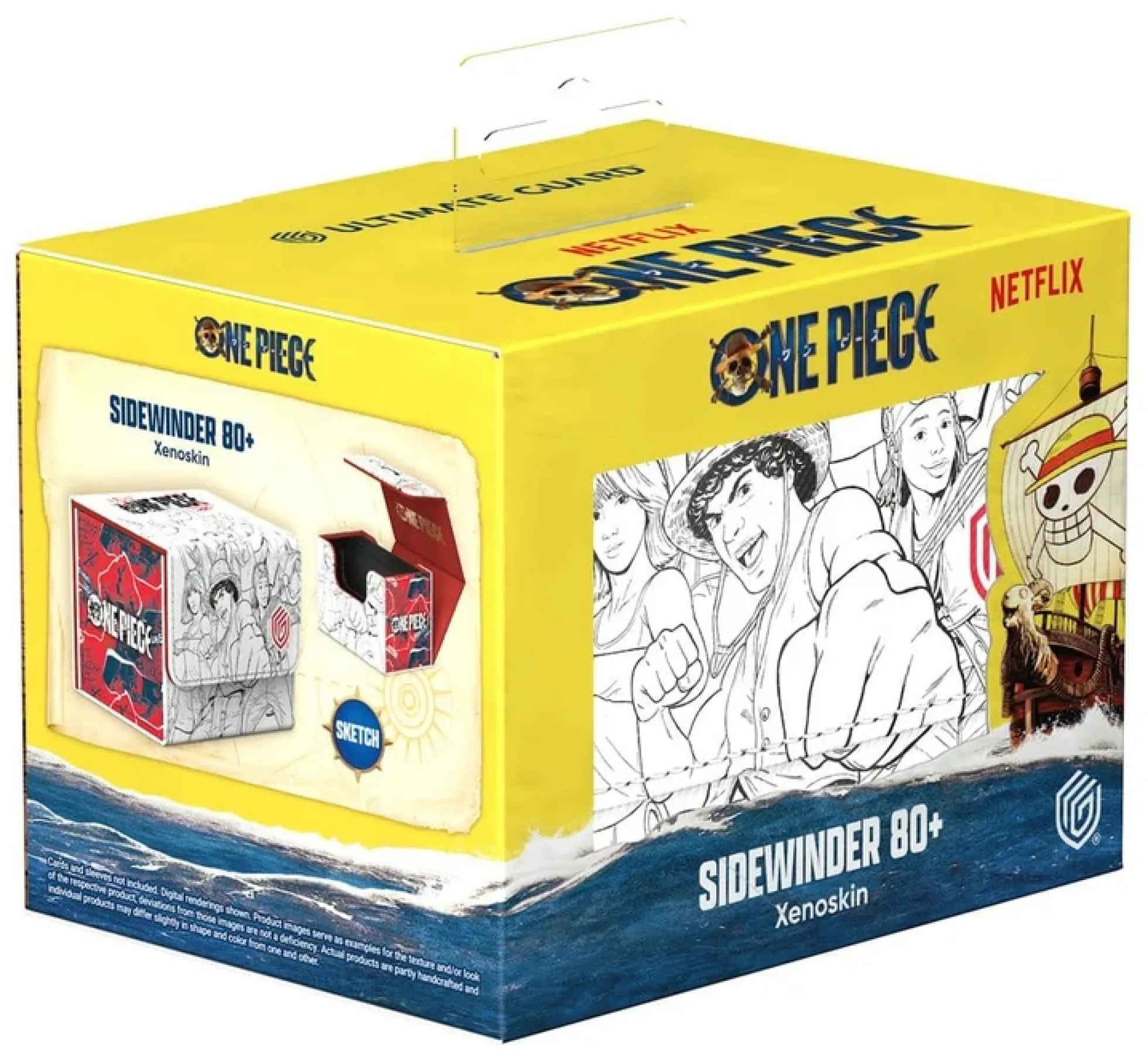 Ultimate Guard Sidewinder 80+ Xenoskin Deckbox Netflix One Piece