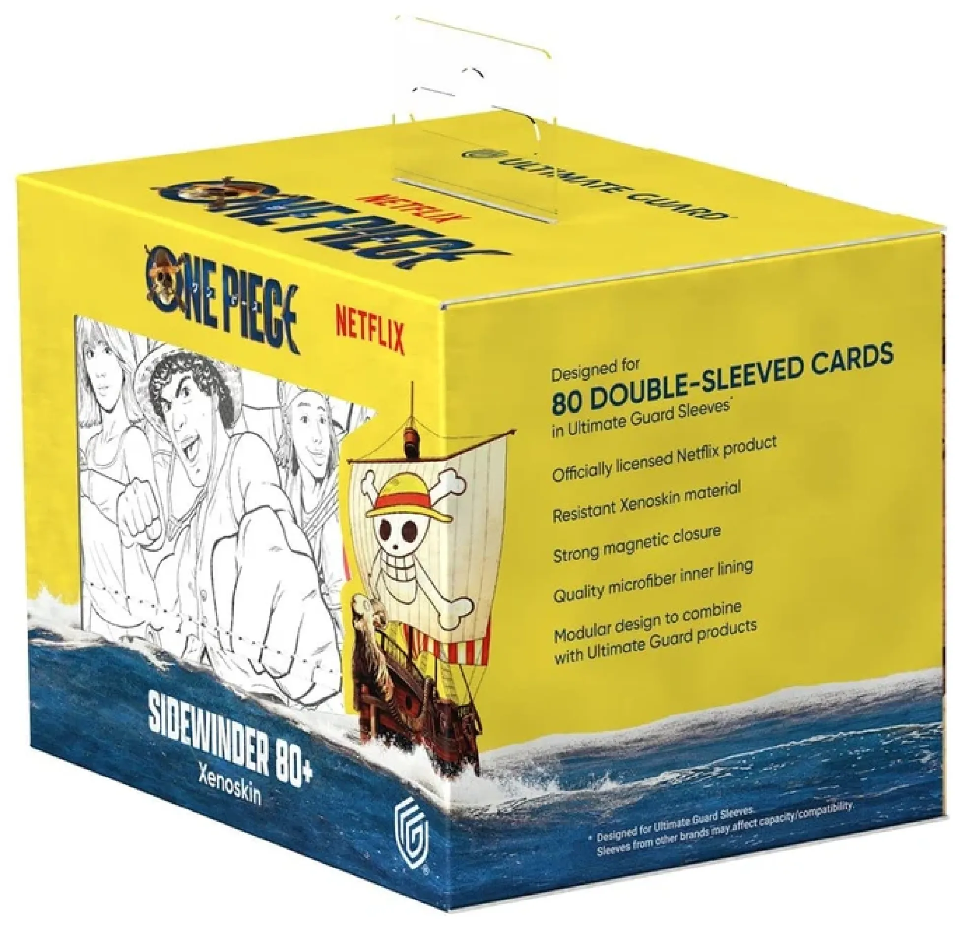 Ultimate Guard Sidewinder 80+ Xenoskin Deckbox Netflix One Piece