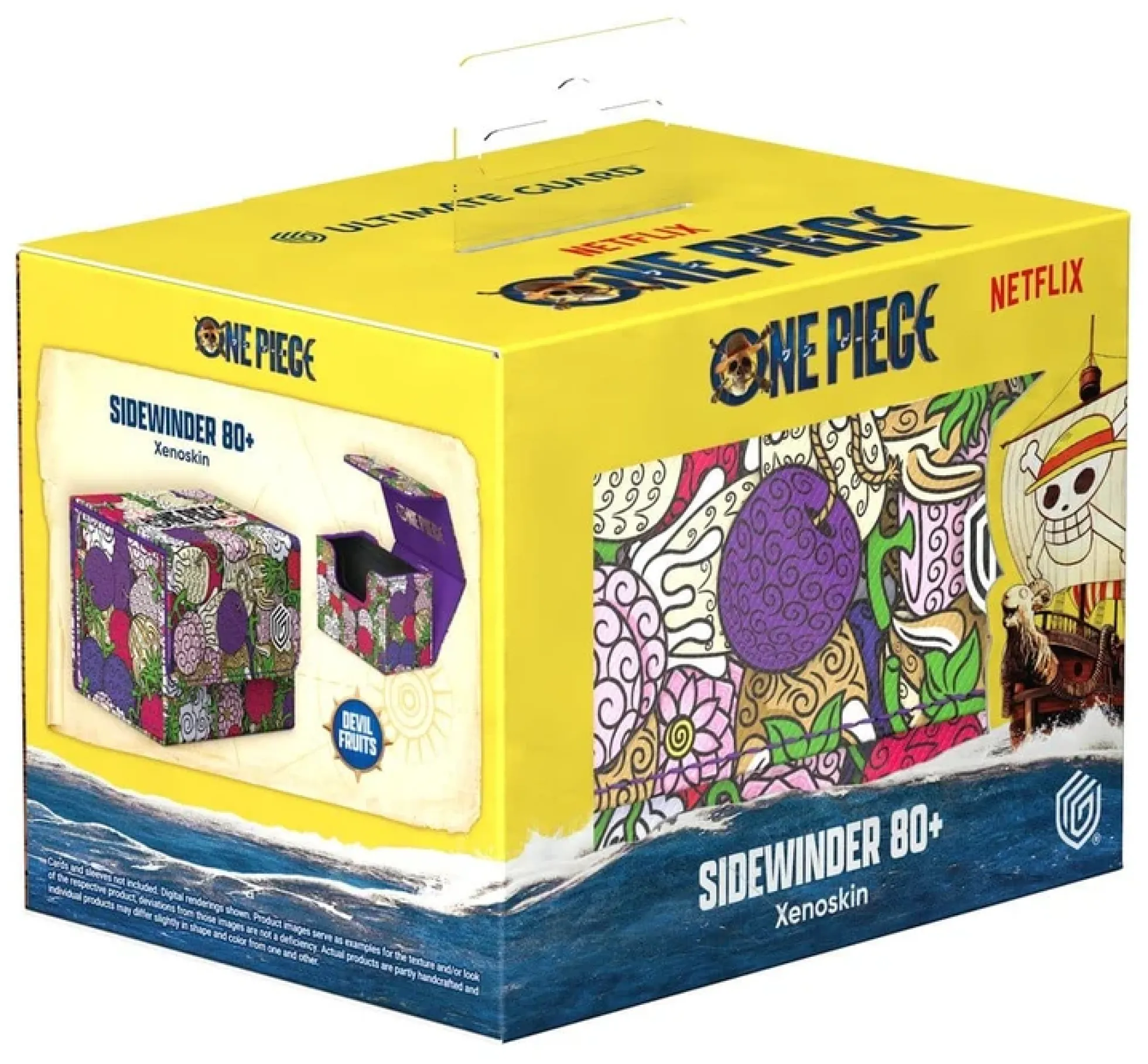 Ultimate Guard Sidewinder 80+ Xenoskin Deckbox Netflix One Piece