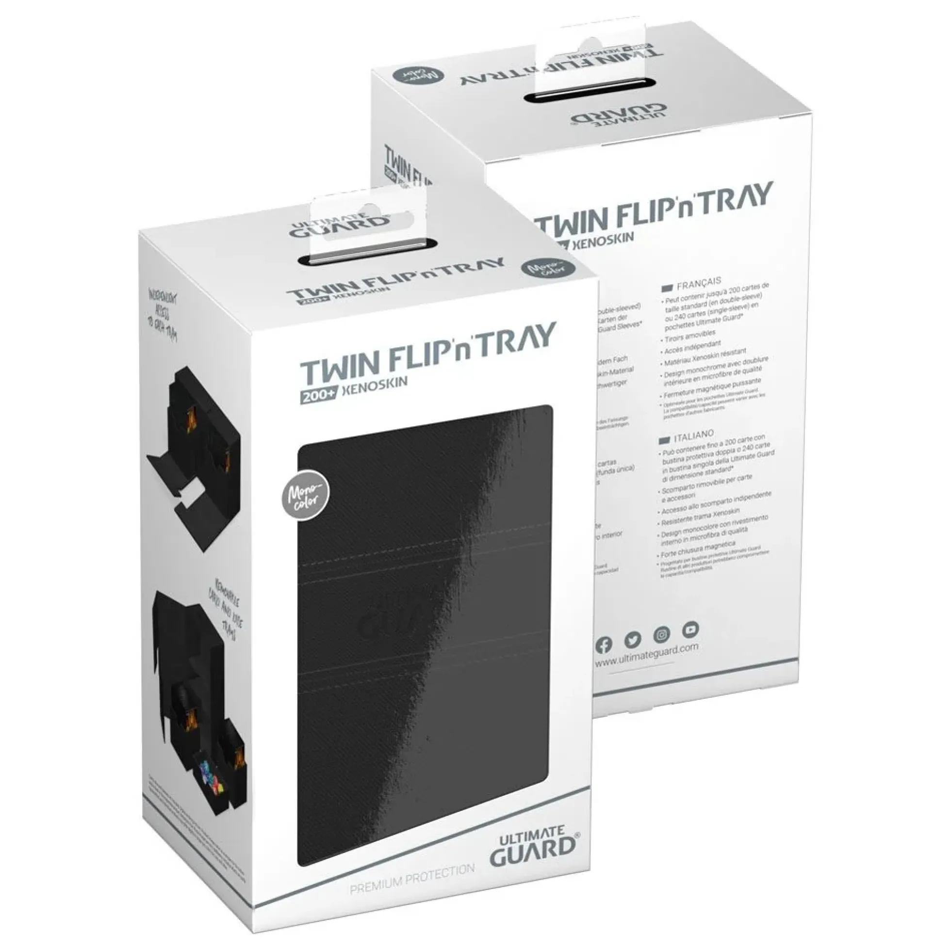 Ultimate Guard Twin Flip'n'Tray 200+ Xenoskin Deckbox
