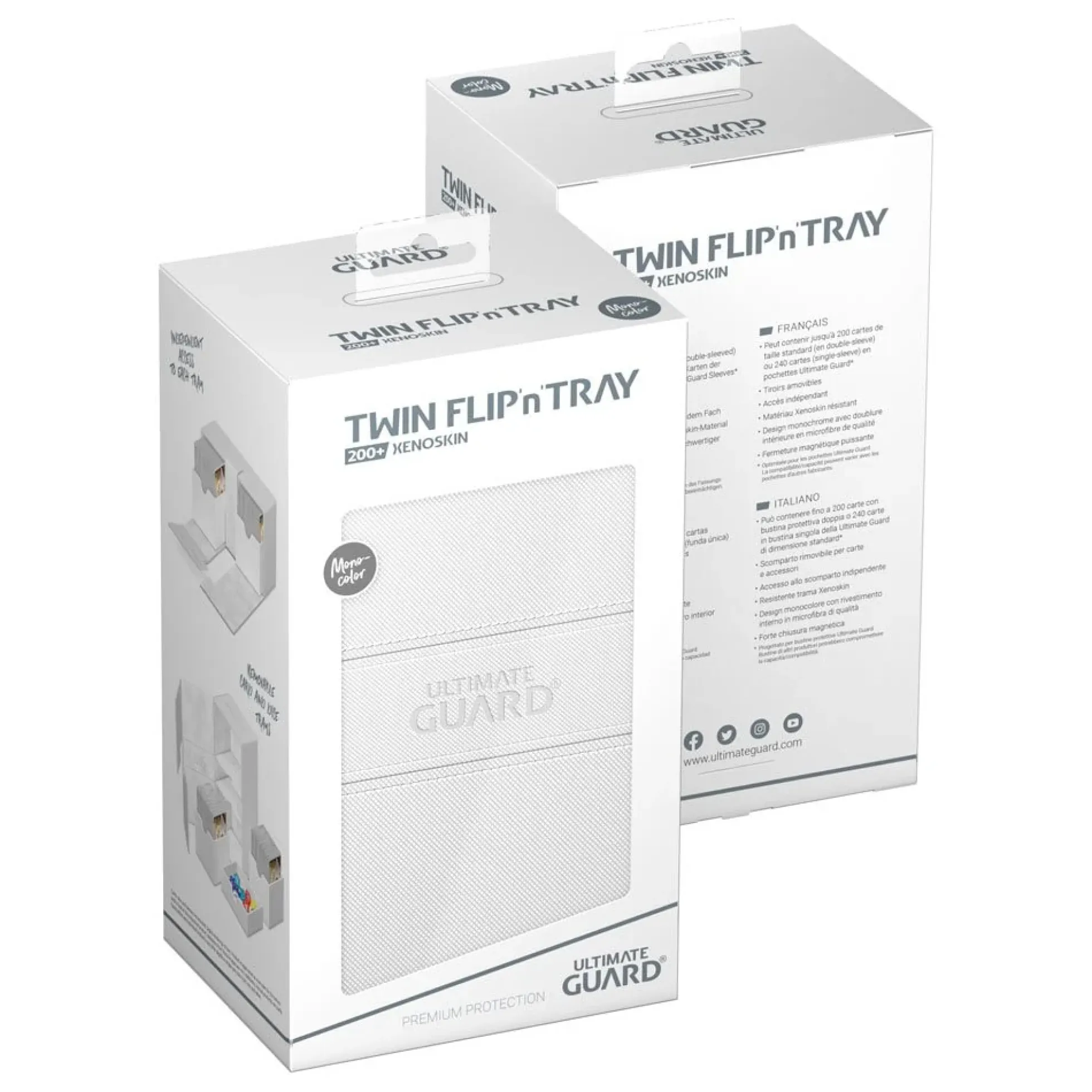 Ultimate Guard Twin Flip'n'Tray 200+ Xenoskin Deckbox