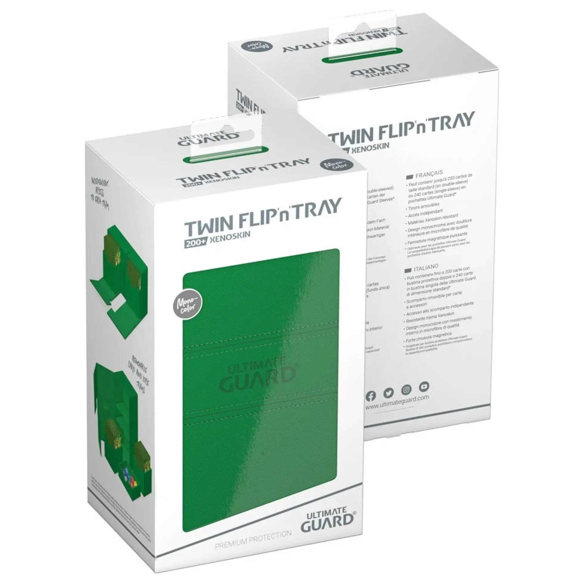 Ultimate Guard Twin Flip'n'Tray 200+ Xenoskin Deckbox