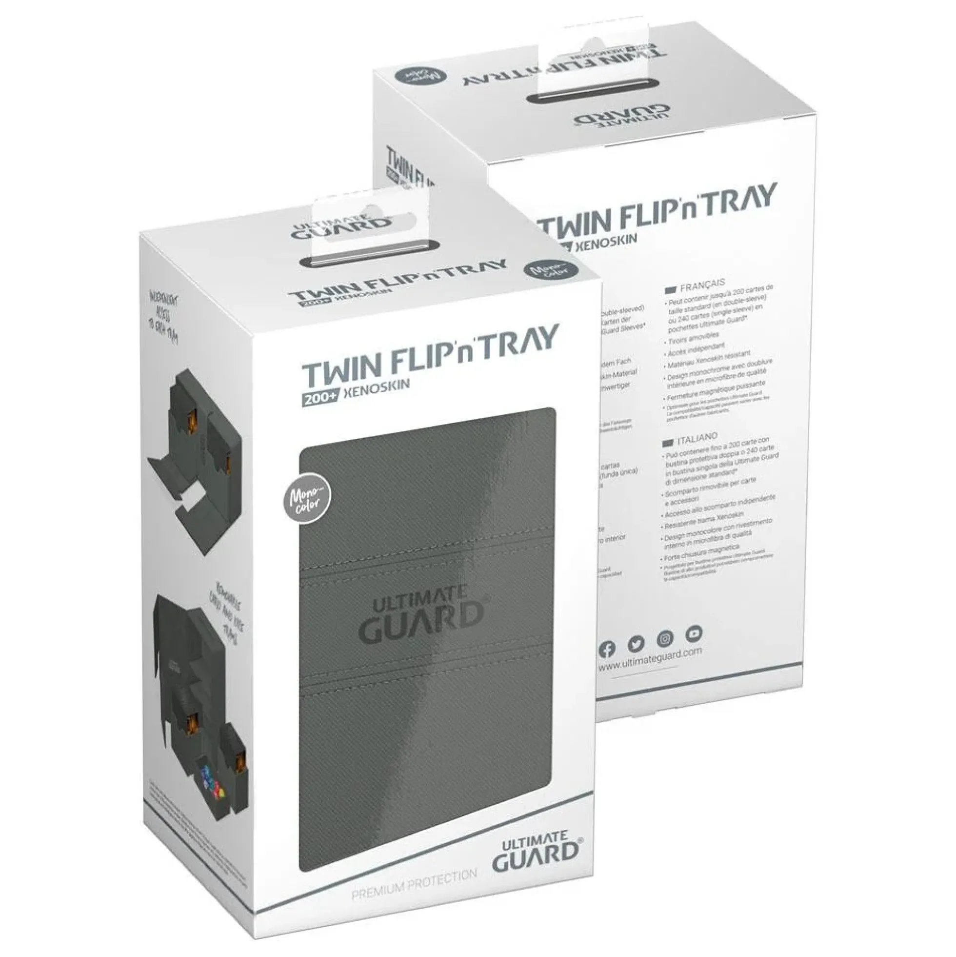 Ultimate Guard Twin Flip'n'Tray 200+ Xenoskin Deckbox
