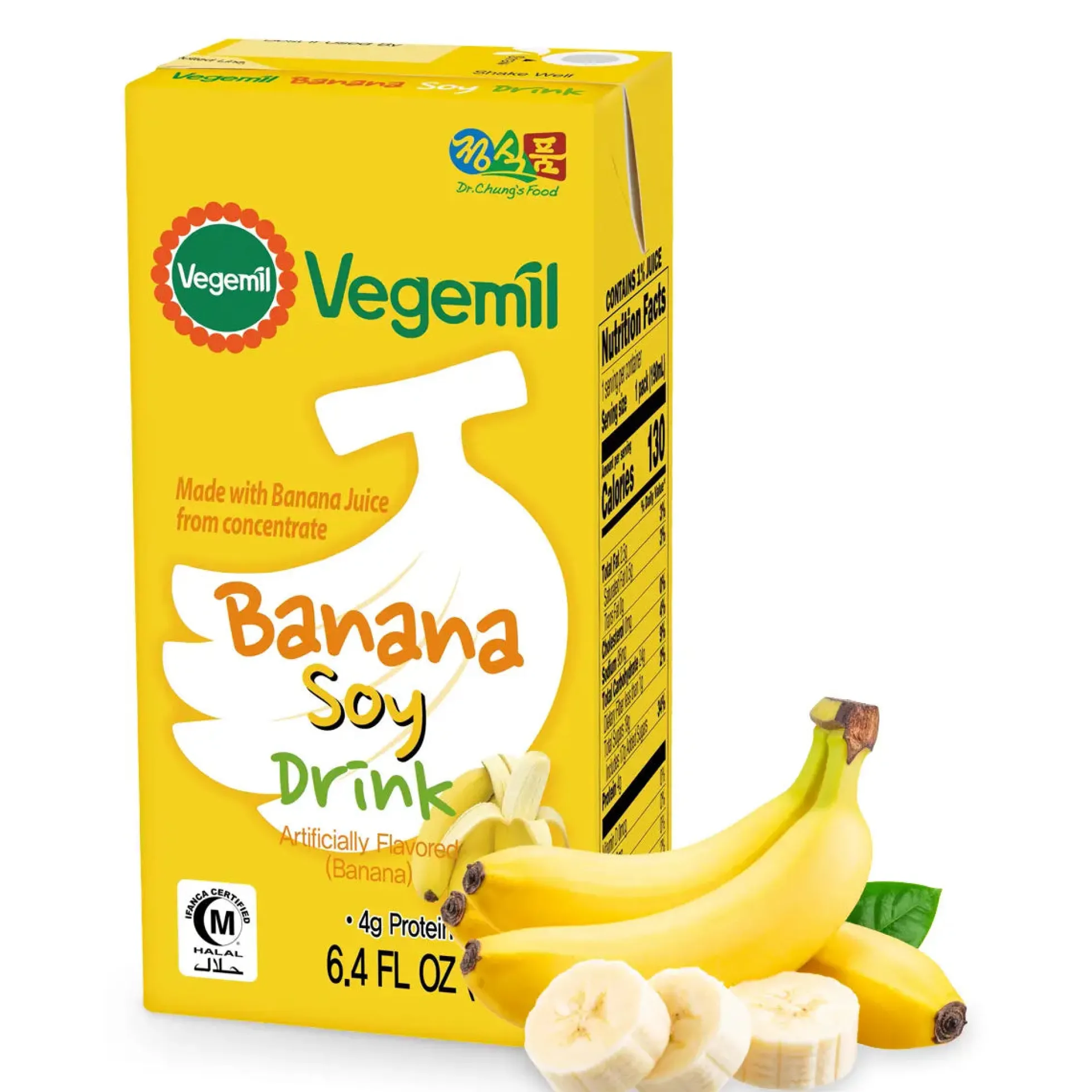 Vegemil Bananen-Soja Drink (190ml)