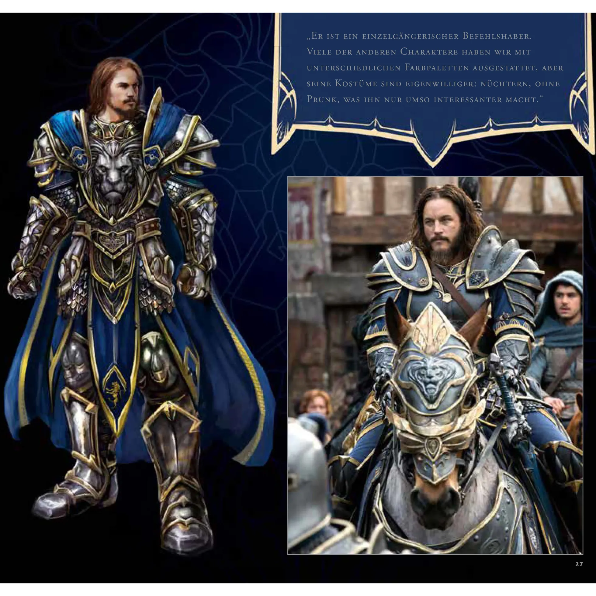 Warcraft The Beginning - Hinter den Kulissen Artbook