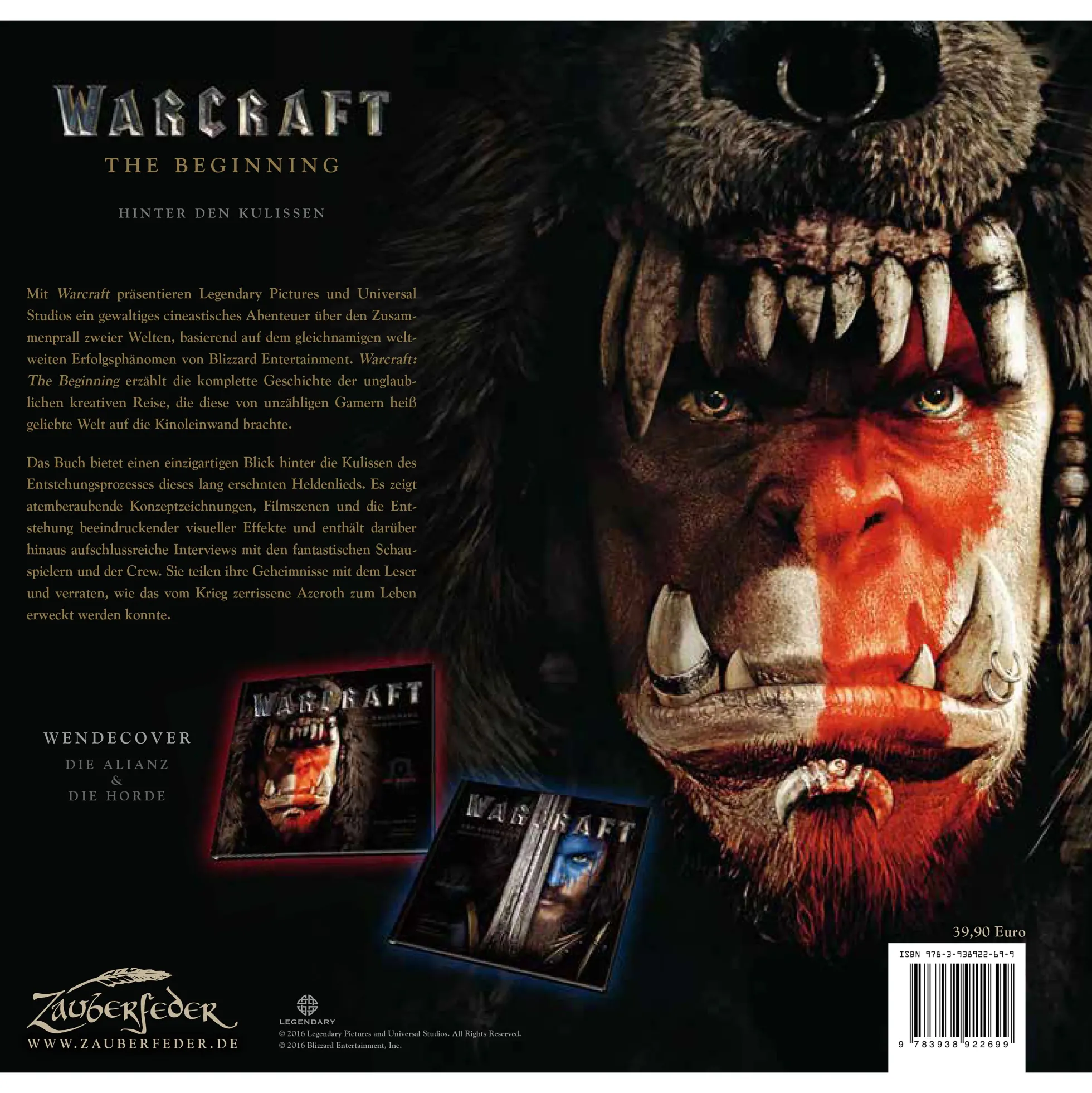Warcraft The Beginning - Hinter den Kulissen Artbook
