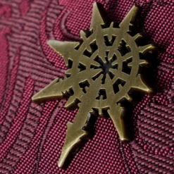 Warhammer 40.000 Chaos Krawatte mit Anstecknadel
