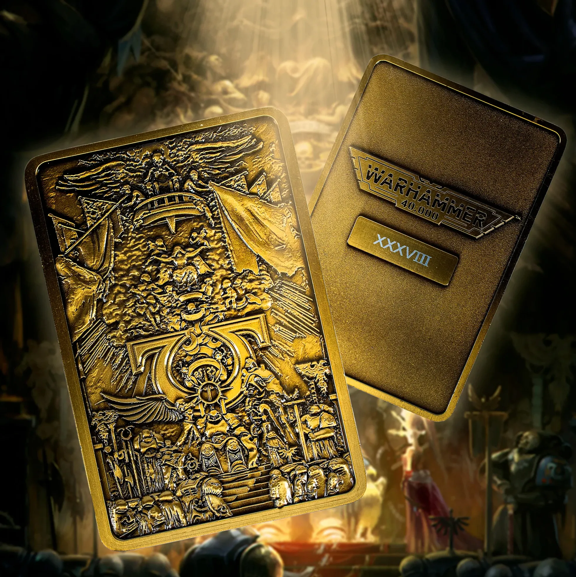 Warhammer 40.000 Guillimans Krönung Sammelbarren