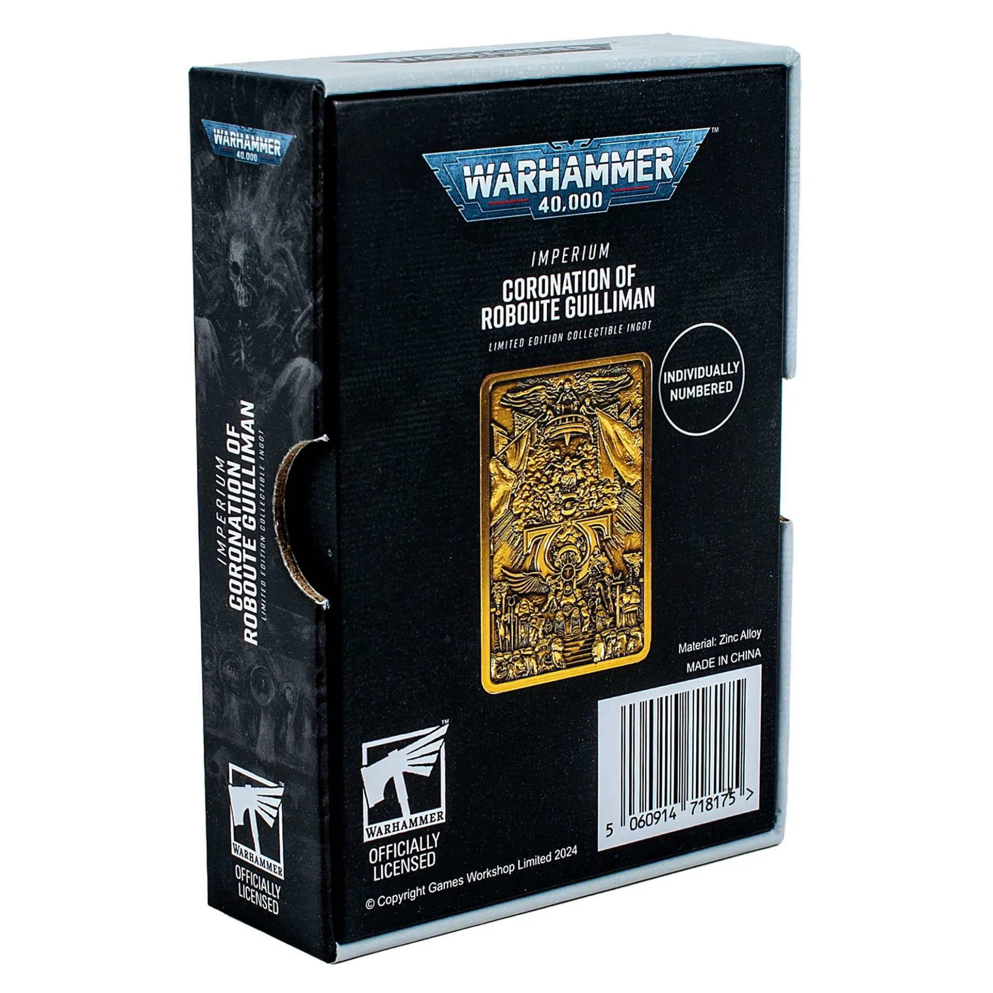Warhammer 40.000 Guillimans Krönung Sammelbarren