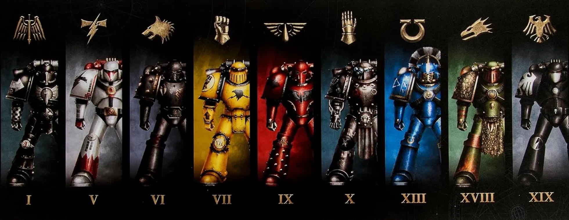Warhammer 40.000 XL Mauspad – The Horus Heresy Loyalist Legion