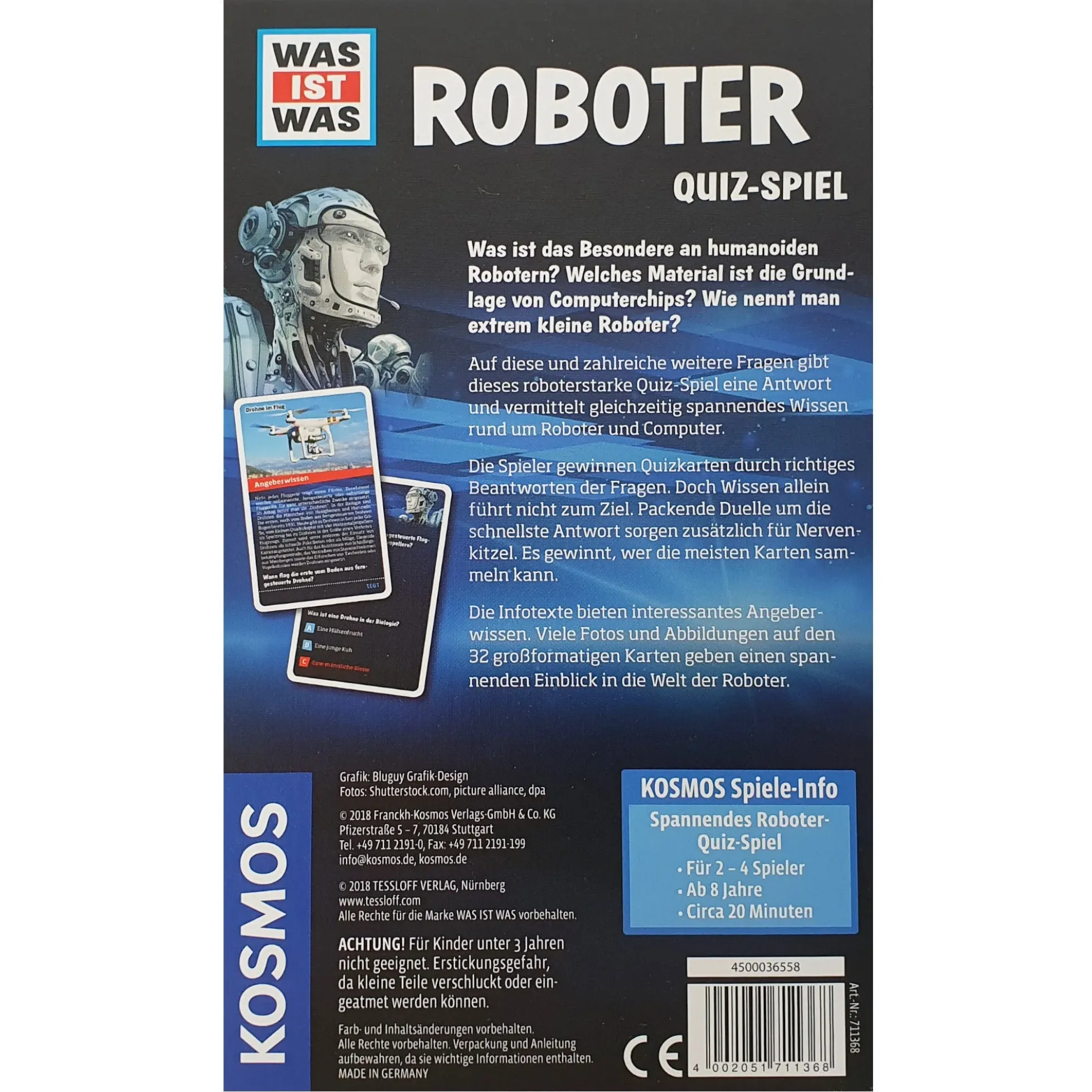WAS IST WAS Quizspiel Roboter