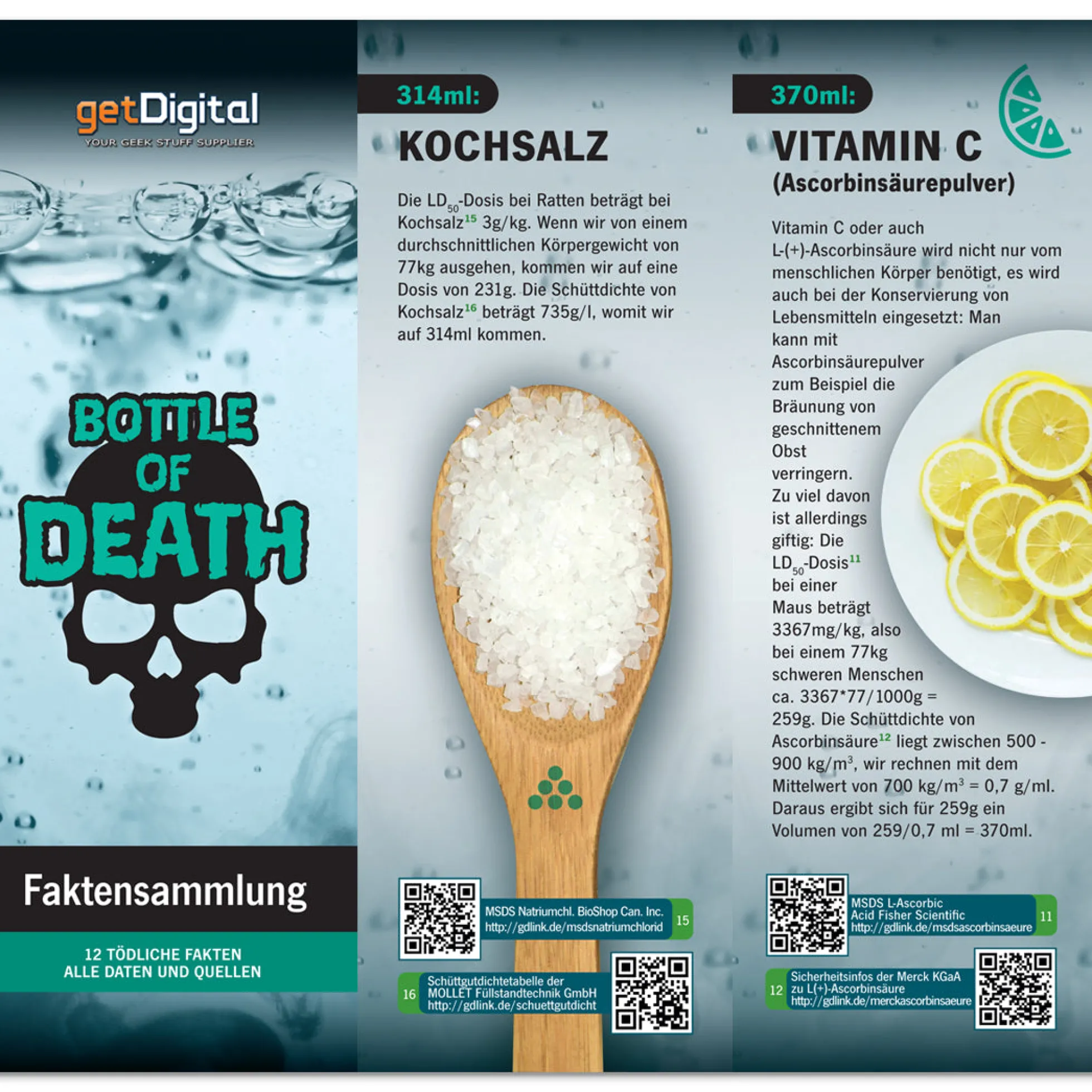Wasserkaraffe Bottle of Death