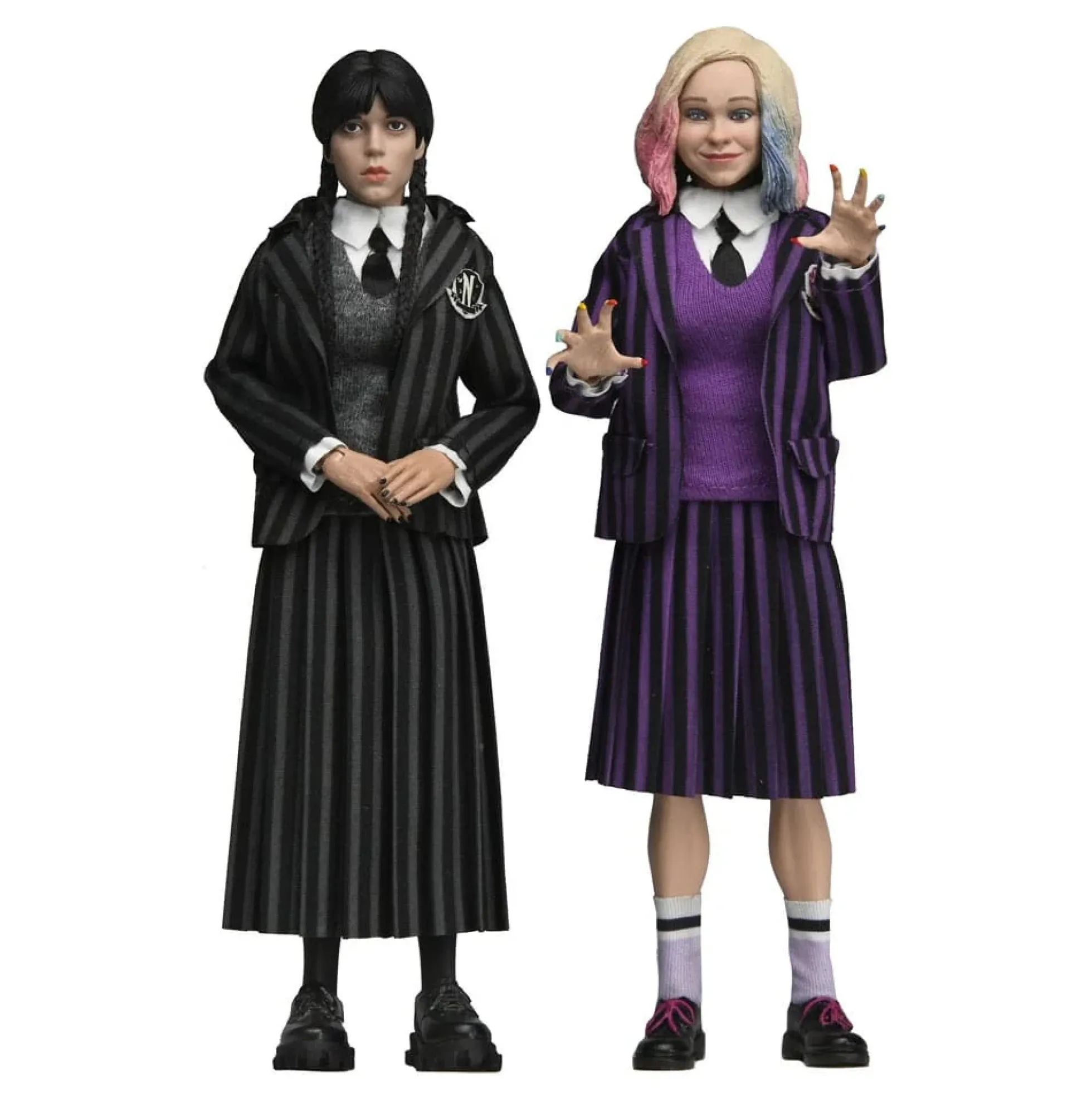 Wednesday Actionfiguren Wednesday Addams und Enid