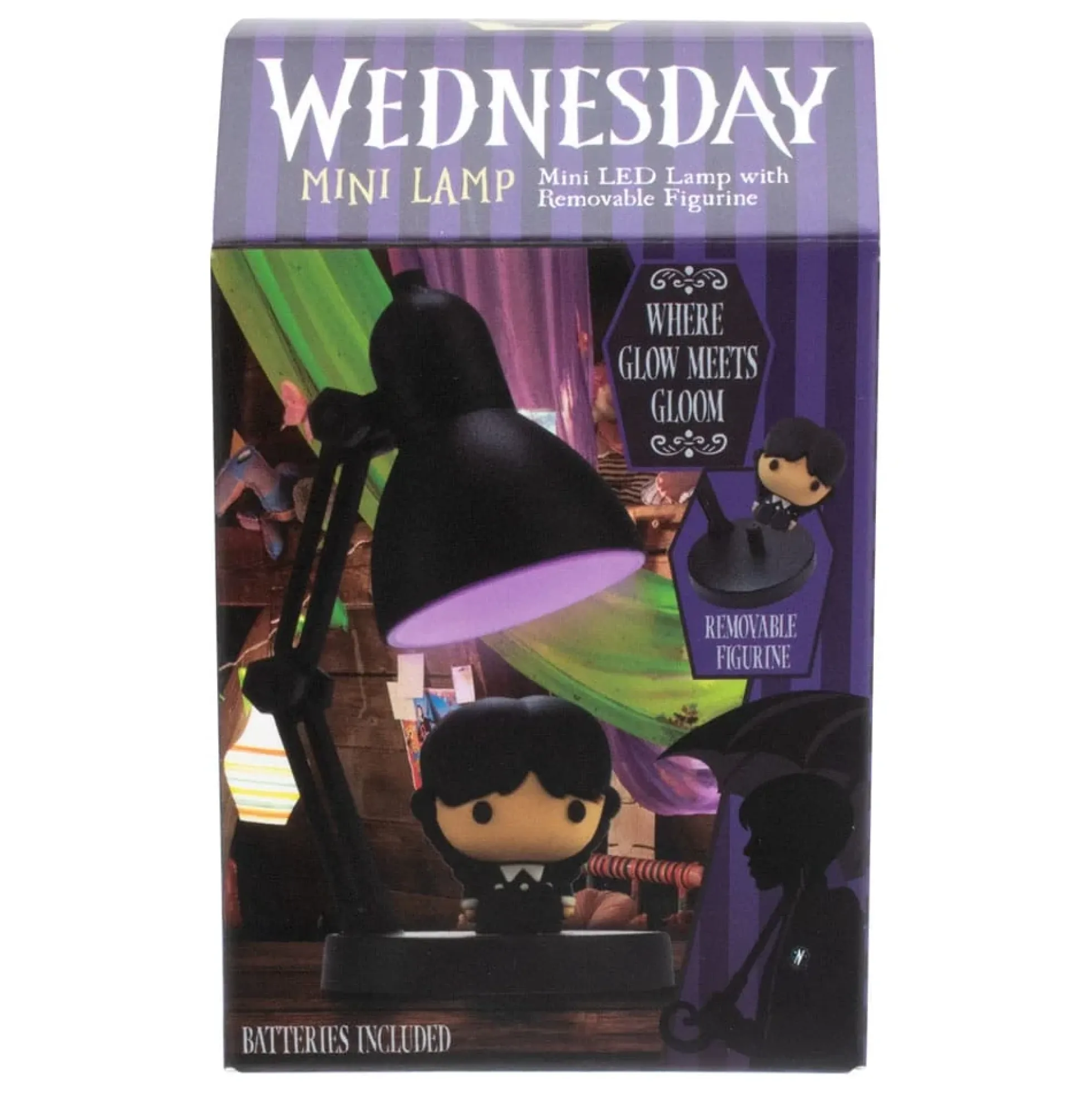 Wednesday Mini-Lampe mit Figur