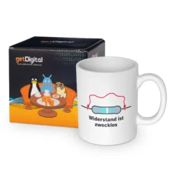 Widerstand Ist Zwecklos Becher