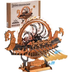 Wikinger Drachenschiff Holzbausatz