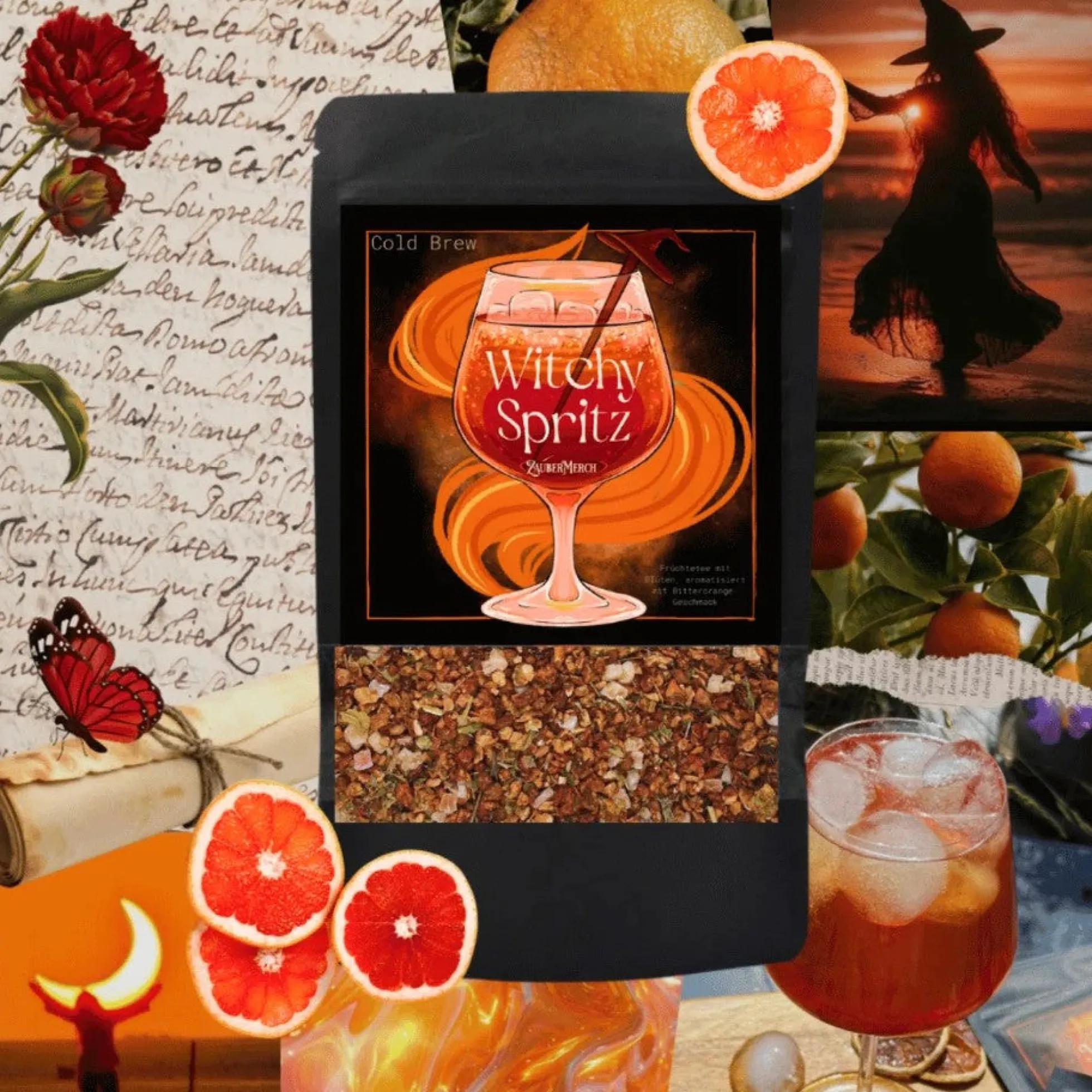 Witchy Spritz Cold Brew Tee - Bitterorange Eistee (100g)