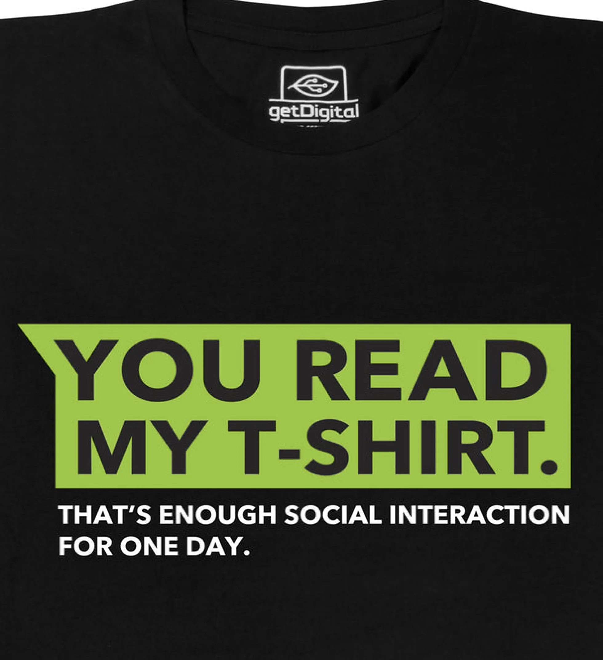 You read my shirt