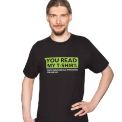 You read my shirt